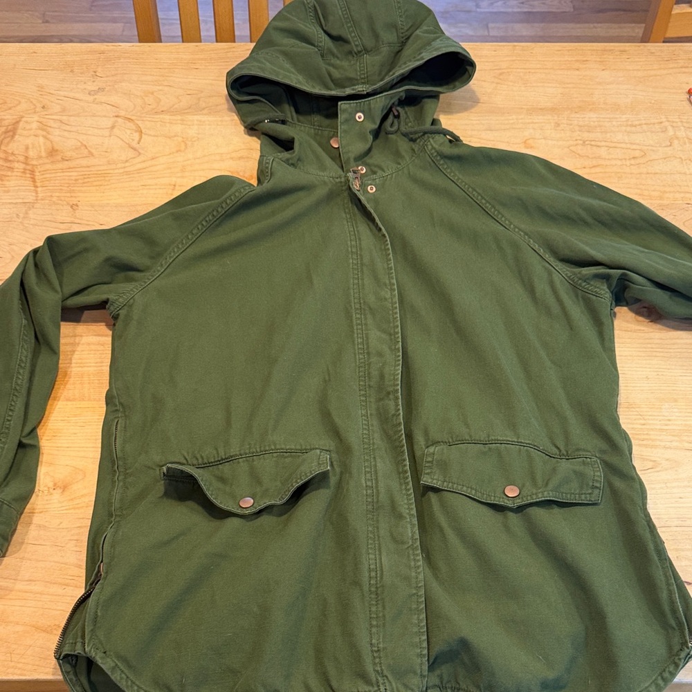 Women's Green Utility Jacket